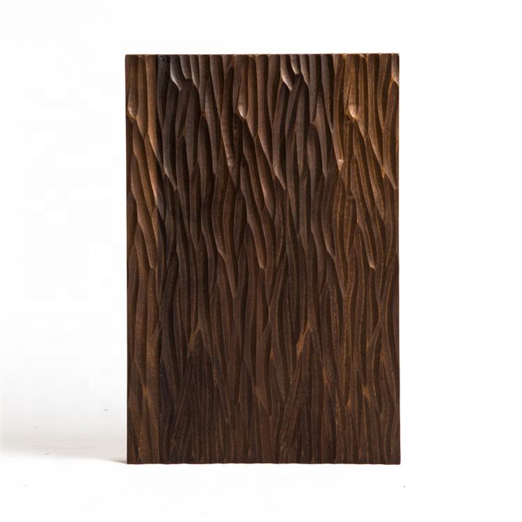 3D solid wood interior decoration wood