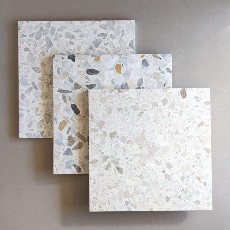 Terrazzo ceramic tiles
